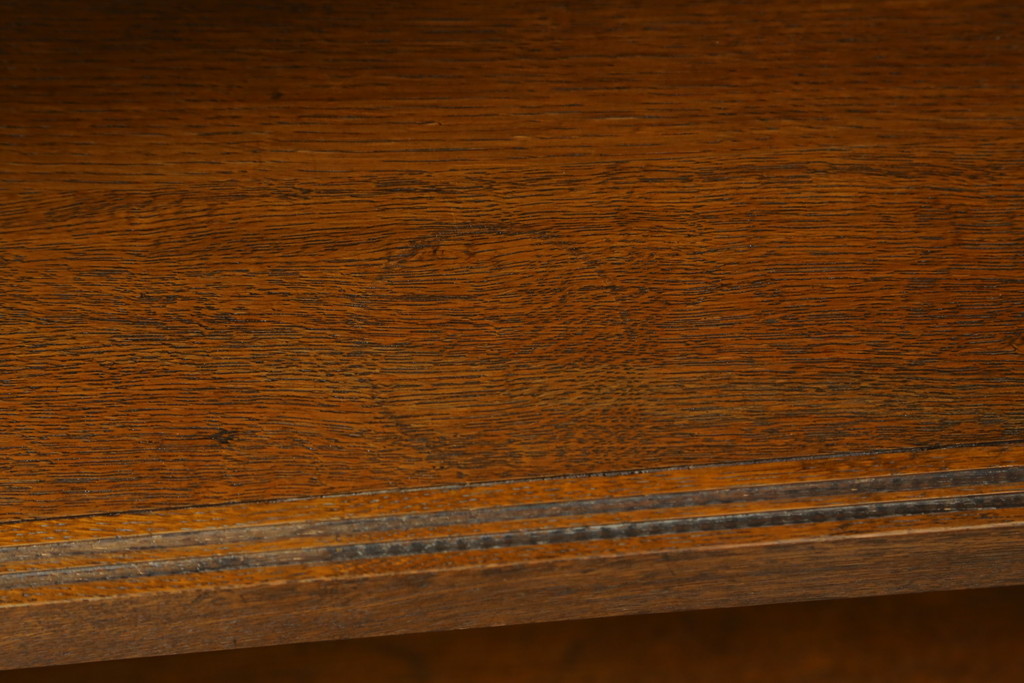 和製アンティーク　ヤマハ(山葉)　レトロな佇まいが魅力的なナラ材製スタッキングブックシェルフ(棚、収納棚、引き出し)(R-048518)