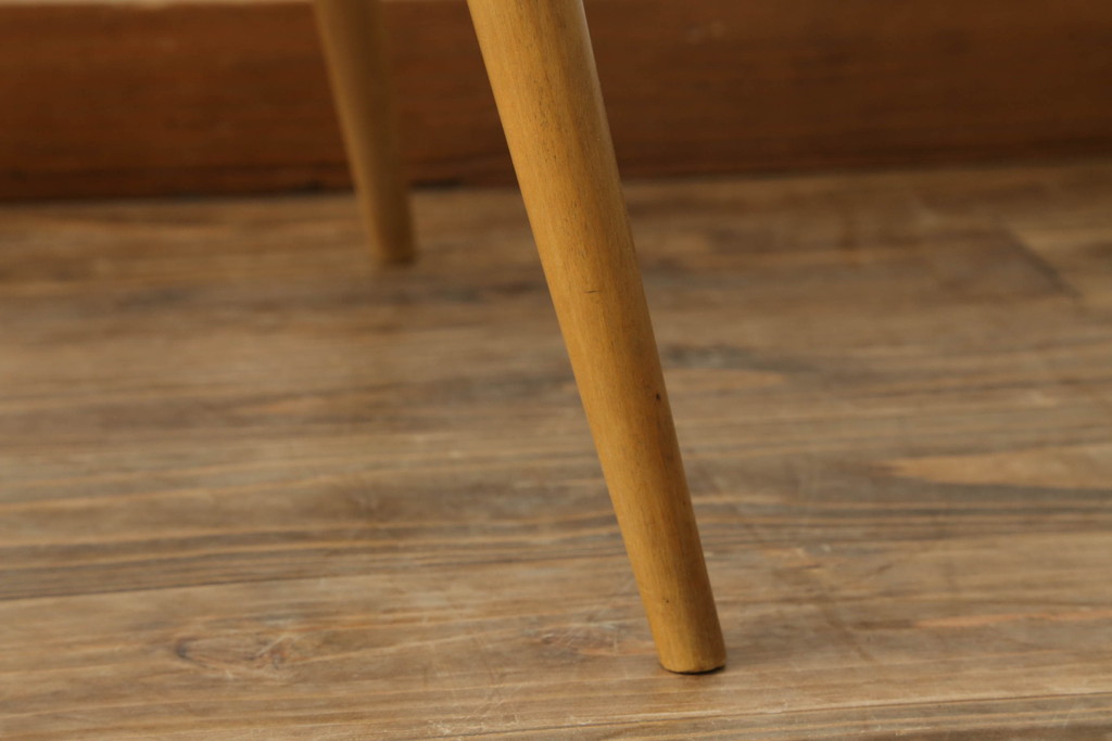 イギリスビンテージ　ERCOL(アーコール)　ゴールドスミス　北欧テイストのお部屋におすすめ!!洗練された佇まいが魅力的なチェア (ダイニングチェア、椅子、イス、板座チェア、ヴィンテージ)(R-062205)