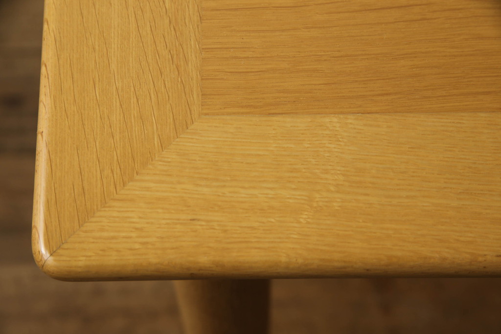 中古　北海道旭川家具　CONDE HOUSE(カンディハウス)　シンプルなデザインが取り入れやすいダイニングテーブル(作業台)(R-052276)