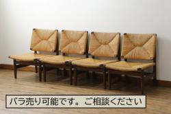 中古　ACTUS(アクタス)　MEZZO(メッツォ)　デスク120　シンプルなデザインと程良い大きさが取り入れやすいデスクとチェアのセット(ワークデスク、片袖机、椅子、イス、在宅用、在宅ワーク用)(R-071049)
