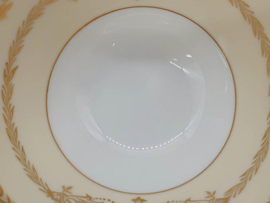 オールドノリタケ　NORITAKE　金彩　ティータイムが華やかになるティーカップ&ソーサー4客セット(花、フラワー、C&S、洋食器)(R-074120)