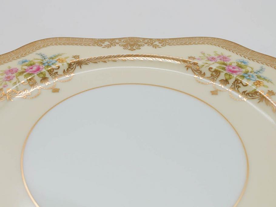 オールドノリタケ NORITAKE 金彩 洗練されたフォルムが優雅な