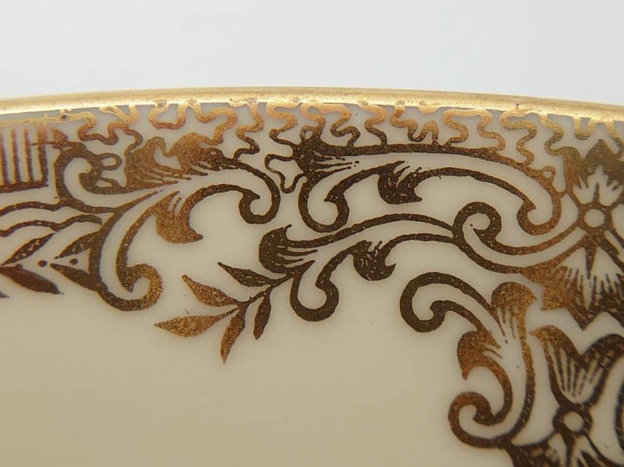 オールドノリタケ NORITAKE 金彩 ゴールドのデザインが高級感を