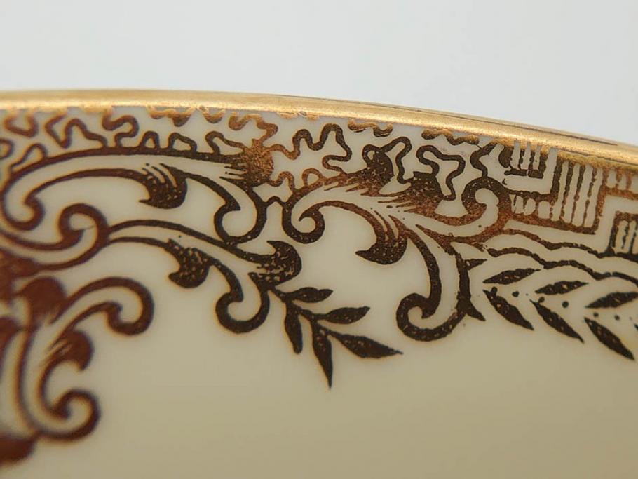 オールドノリタケ NORITAKE 金彩 ゴールドのデザインが高級感を