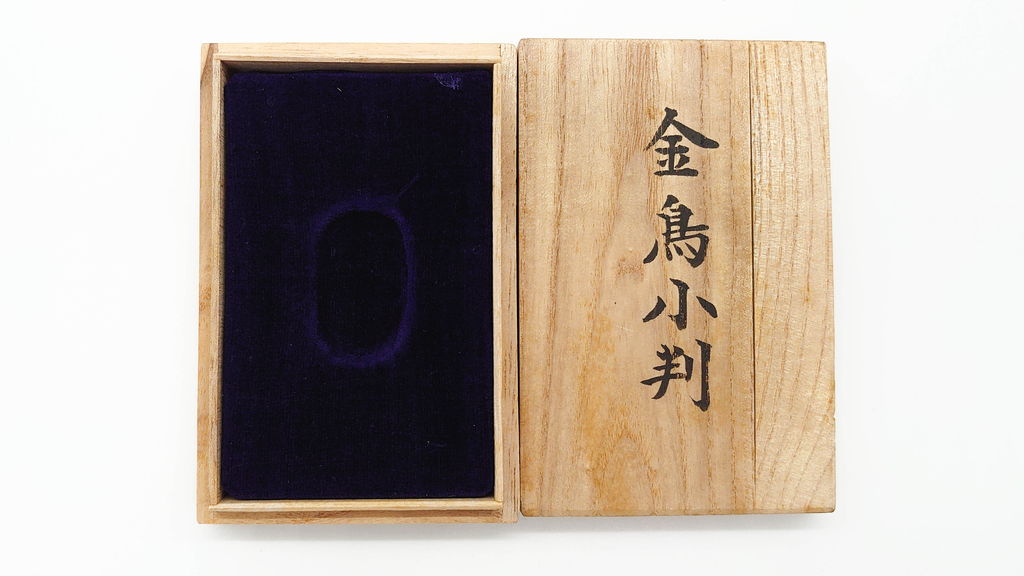 純金　金鳥小判　3.67g　京美堂謹製　大日本除虫菊(R-060469)