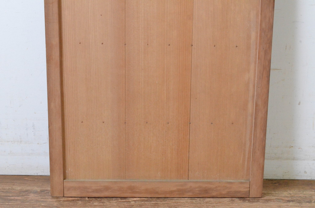 アンティーク建具 凝った作り! 縦でも横でも使える木味の小さな