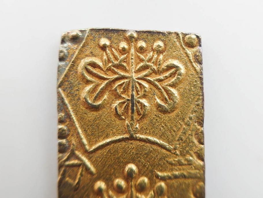 明治期　古銭　明治二分判金5点セット(金貨、硬貨、コイン、日本)(R-079608)　