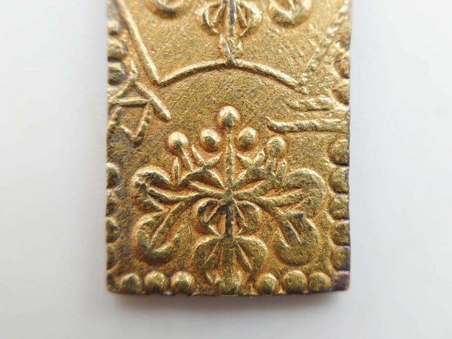 明治期　古銭　明治二分判金5点セット(金貨、硬貨、コイン、日本)(R-079608)　