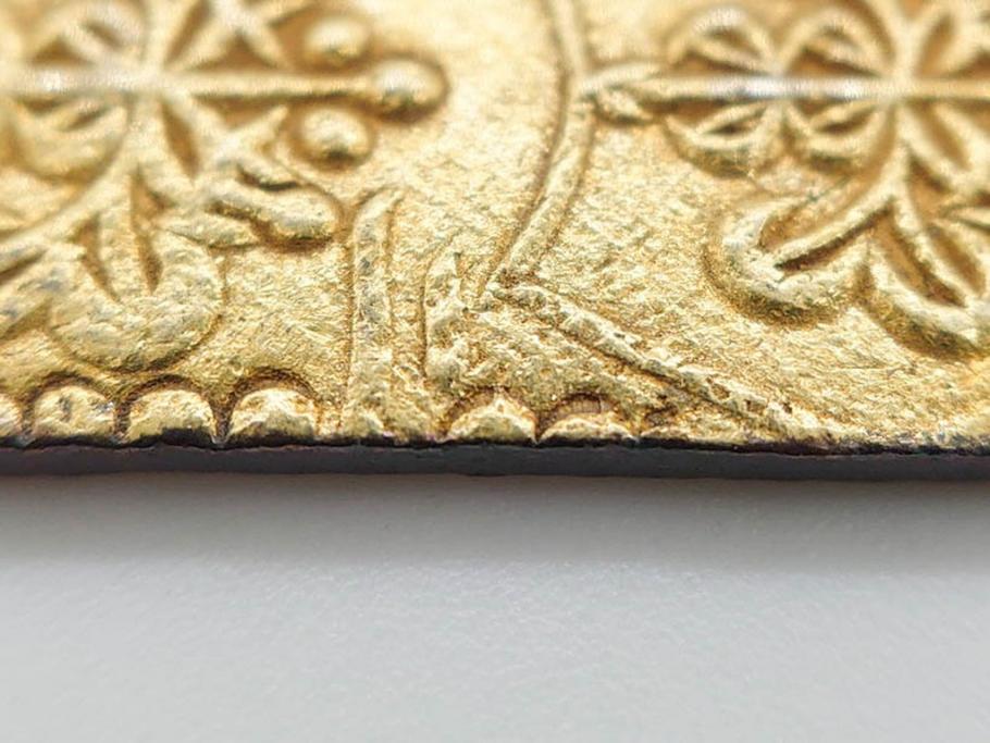明治期　古銭　明治二分判金5点セット(金貨、硬貨、コイン、日本)(R-079608)　