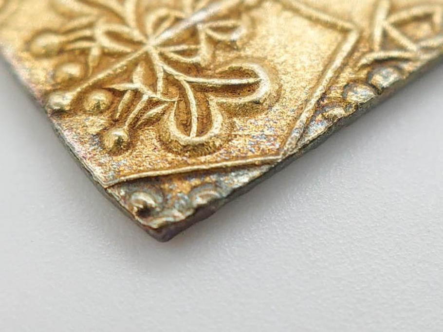 明治期　古銭　明治二分判金5点セット(金貨、硬貨、コイン、日本)(R-079608)　
