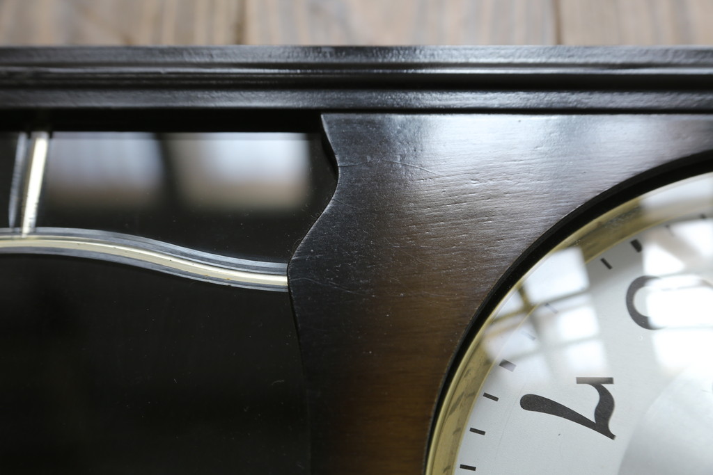 和製アンティーク　SEIKO(セイコー)　30DAY　クォーツ式　昔懐かしい雰囲気を醸し出す掛け時計(柱時計、古時計、振り子時計)(R-072170)