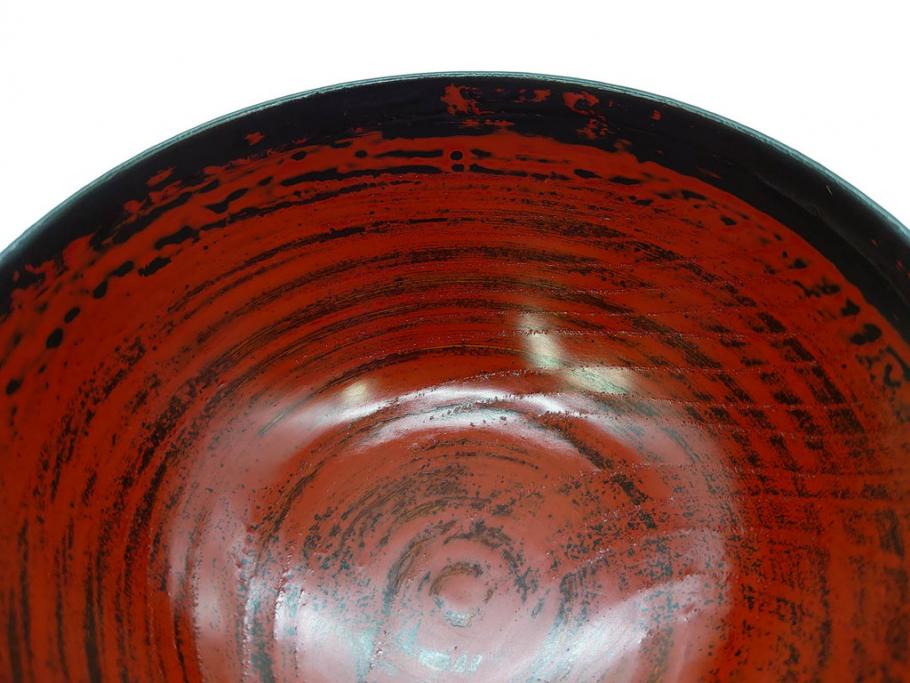 角偉三郎 内根来 5つ星 使い込むほどに深みが増す合鹿椀2客