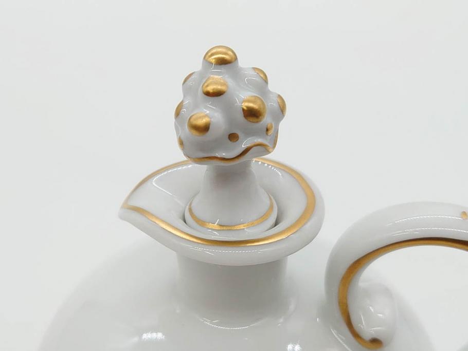 ドイツ　マイセン　Meissen　フラワー　多彩な花たちが華やぎをもたらしてくれるリキュールセット(花、ボトル、トレイ、トレー、カップ6客、酒器、洋食器)(R-074583)