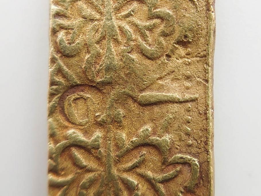 江戸期　古銭　宝永一分判金(金貨、硬貨、コイン、日本)(R-079612)　