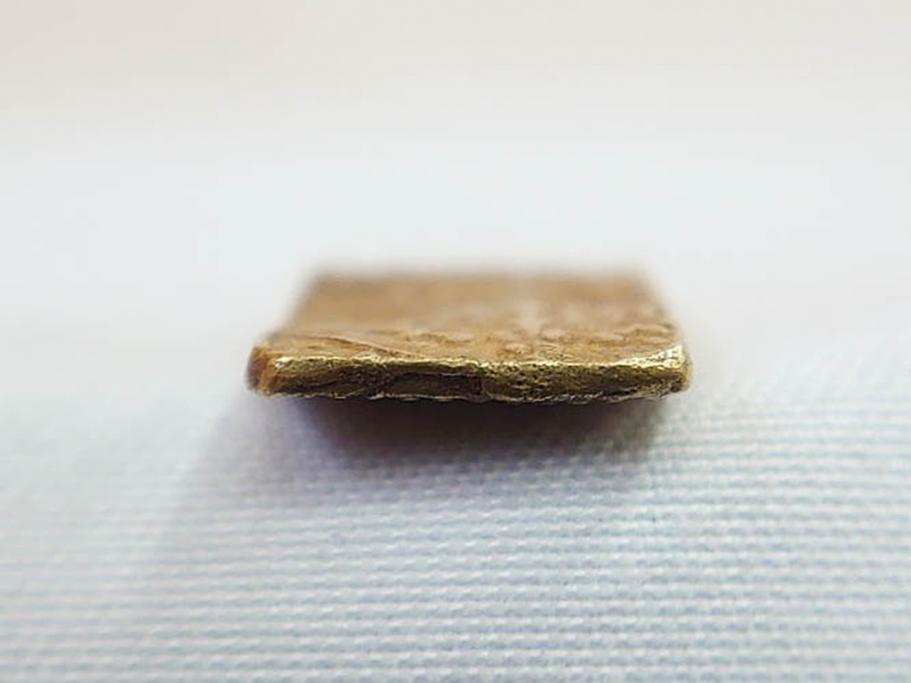 江戸期　古銭　宝永一分判金(金貨、硬貨、コイン、日本)(R-079612)　