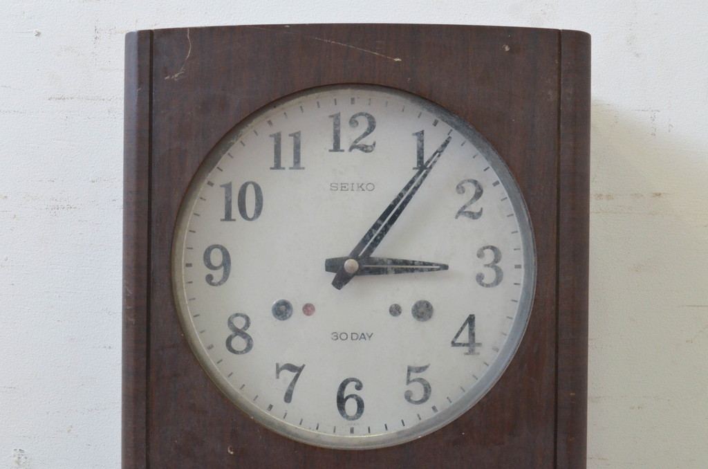 和製アンティーク　SEIKO(セイコー)　レトロな雰囲気を高めてくれる掛け時計(柱時計、古時計、振り子時計)(R-072262)