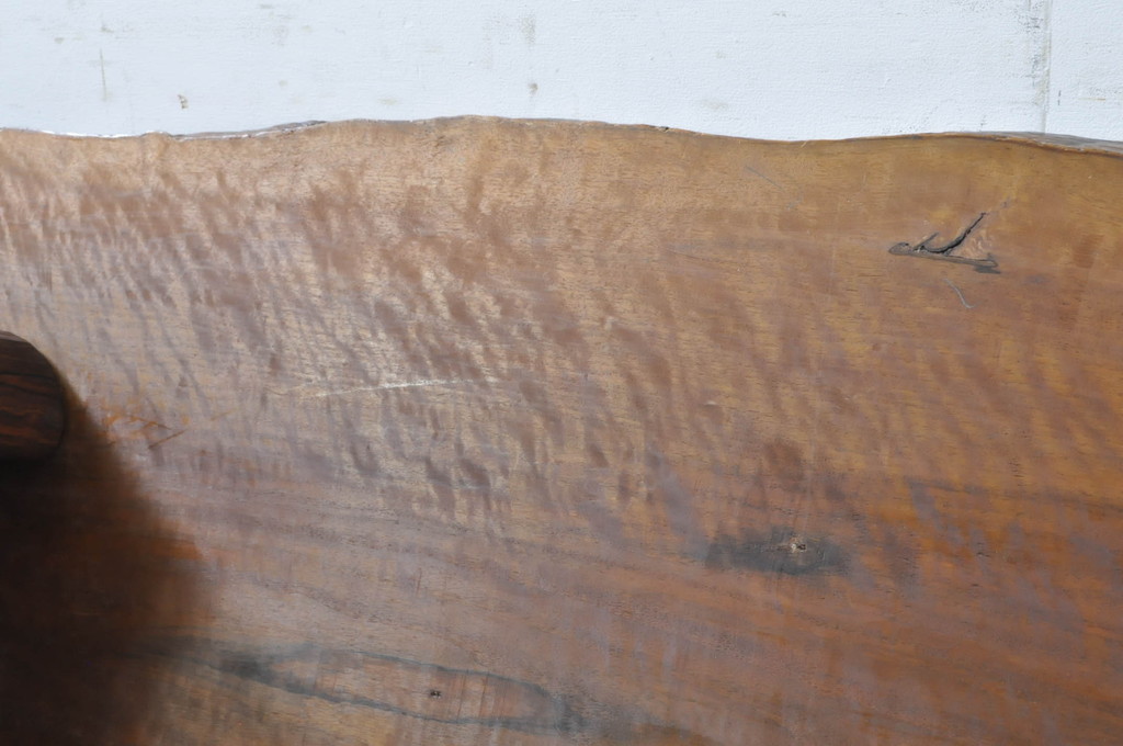 小田急ハルク購入　桜製作所　特注品　天板ウォールナット材　脚ローズウッド材　ローテーブル(ジョージ・ナカシマ、リビングテーブル、センターテーブル)(R-069057)