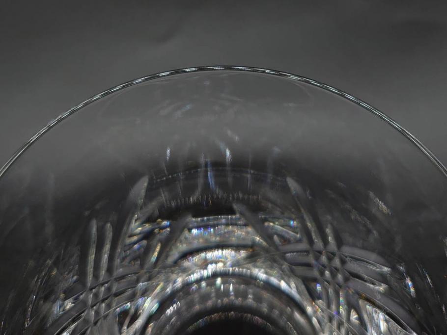未使用　フランス　Baccarat　バカラ　STELLA(ステラ)　イヤータンブラー2014　至福のひとときを演出するロックグラス2客セット(創設250周年記念、コップ、グラス、フルレッドクリスタルガラス、共箱付き)(R-079642)