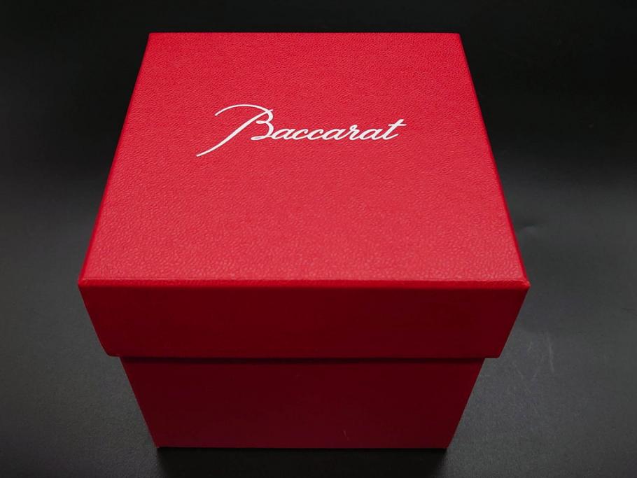 未使用　フランス　Baccarat　バカラ　STELLA(ステラ)　イヤータンブラー2014　至福のひとときを演出するロックグラス2客セット(創設250周年記念、コップ、グラス、フルレッドクリスタルガラス、共箱付き)(R-079642)
