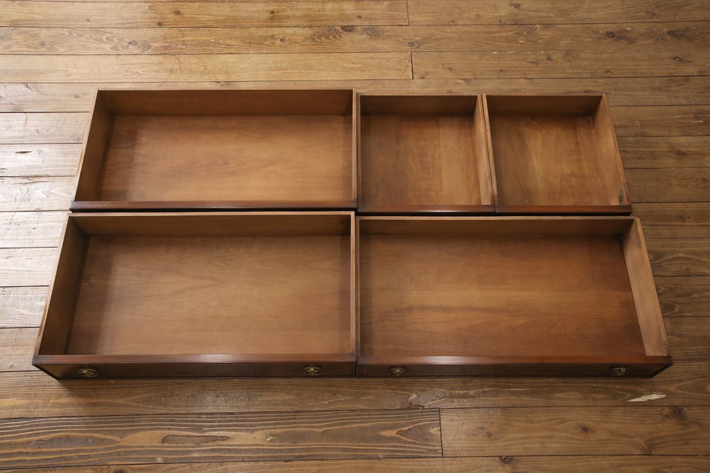 中古美品 イギリス王室御用達 マホガニー材 ロスジョン(ROSJOHN) 凝っ