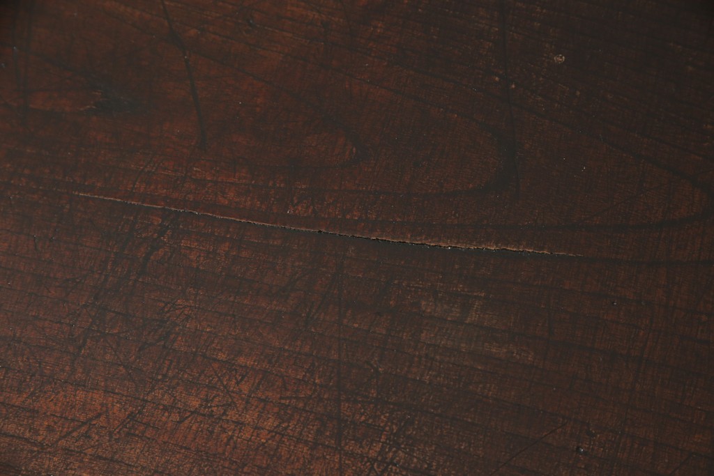 和製アンティーク　総欅材　半櫃(ハンガイ)　酒田製　厚手金具が目を惹く船箪笥(衣装箪笥、引き出し、チェスト、欅箪笥)(R-055282)