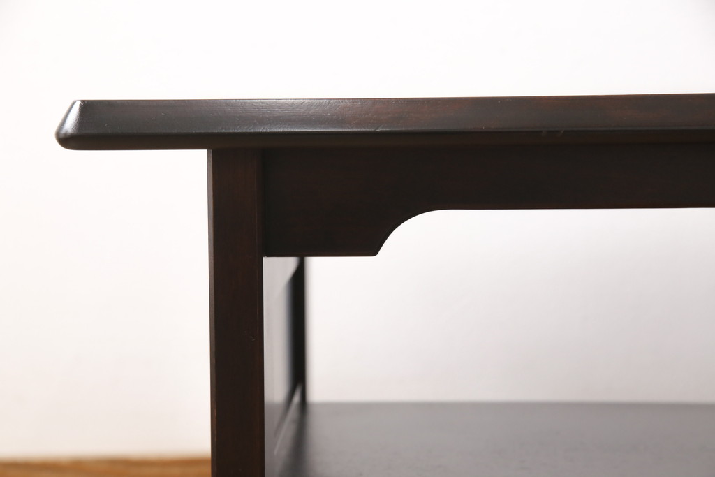 中古　北海道民芸家具　落ち着きのある大人空間づくりに活躍してくれるセンターテーブル(リビングテーブル)(R-054752)