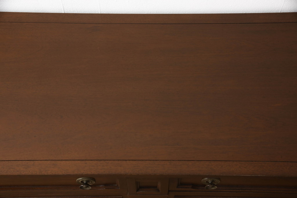 中古　DREXEL HERITAGE(ドレクセルヘリテイジ)　Triune(トライユン)　マホガニー材　気品ある佇まいが美しいサイドボード(サイドチェスト、引き出し)(R-062840)