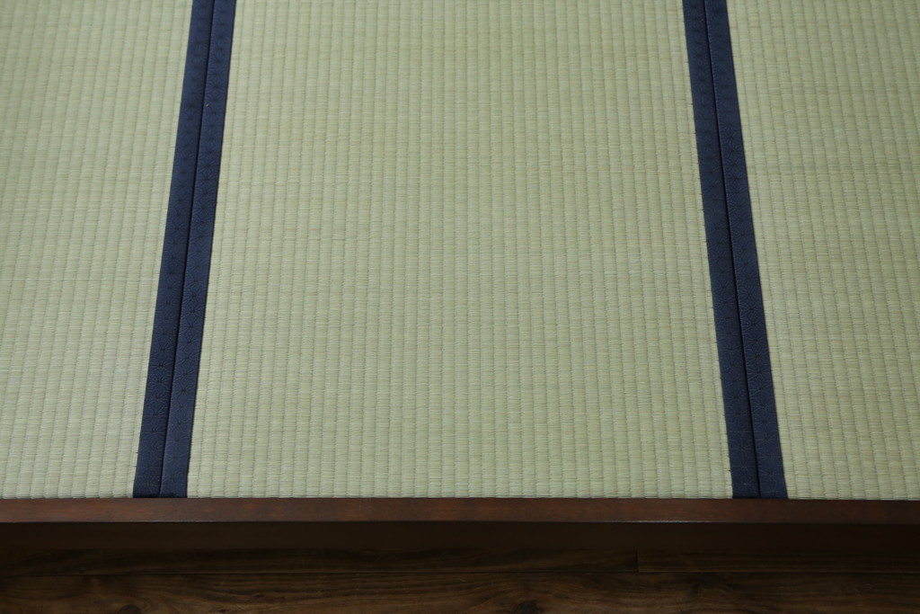 中古　松本民芸家具　637型ベッド(タタミ)　和モダンな空間づくりにおすすめのベッド(セミダブル、ベッドフレーム、畳、たたみ)(定価約60万円)(R-066969)