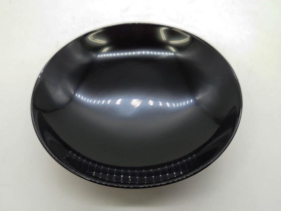 昭和期　輪島塗　漆器　木製　金蒔絵　豪華な金彩が美しいお椀9客セット(鉄線花?、漆芸、蓋付き、汁椀、吸物椀、和食器)(R-079650)　