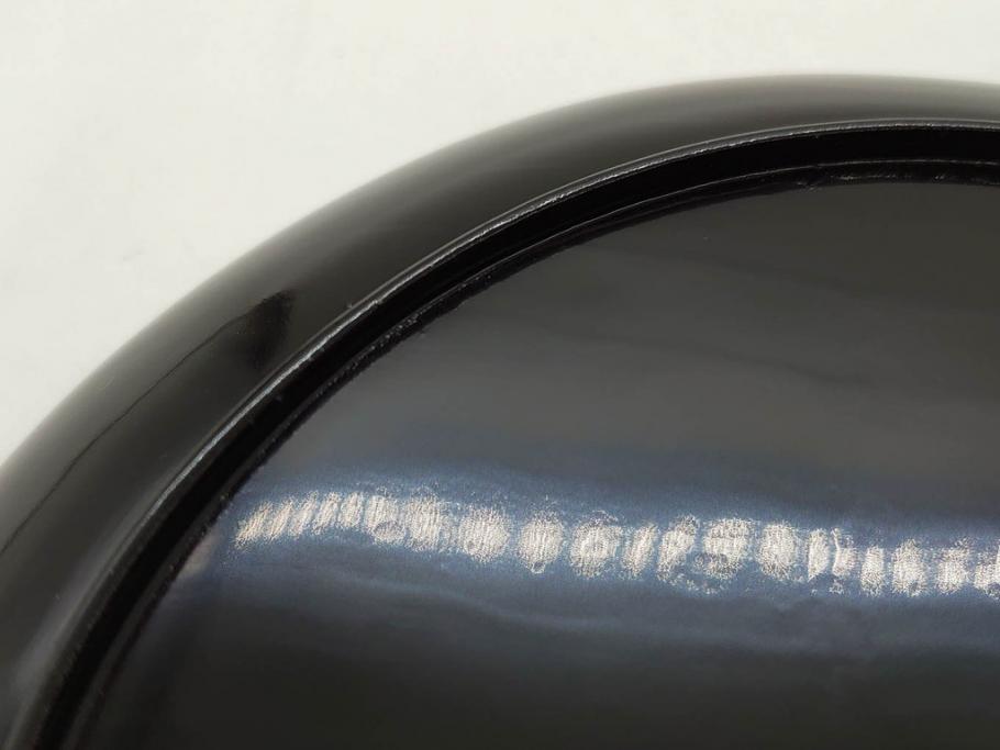 明治～大正期　漆器　木製　気品を感じる銘々皿13枚セット(木皿、茶道具、漆芸、菓子器、小皿、和食器、和皿)(R-079651)　