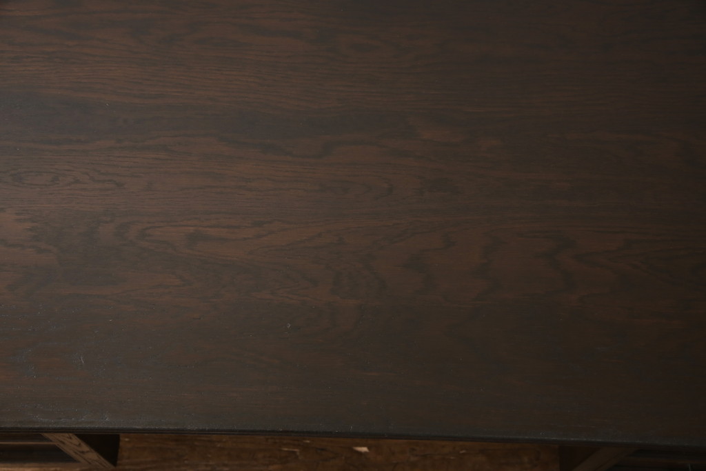 和製アンティーク　神戸洋家具　組立て式　脚が取り外せて文机にもなる2way両袖机(ニーホールデスク、ワークデスク、座机、在宅ワーク、在宅用文机)(R-055463)