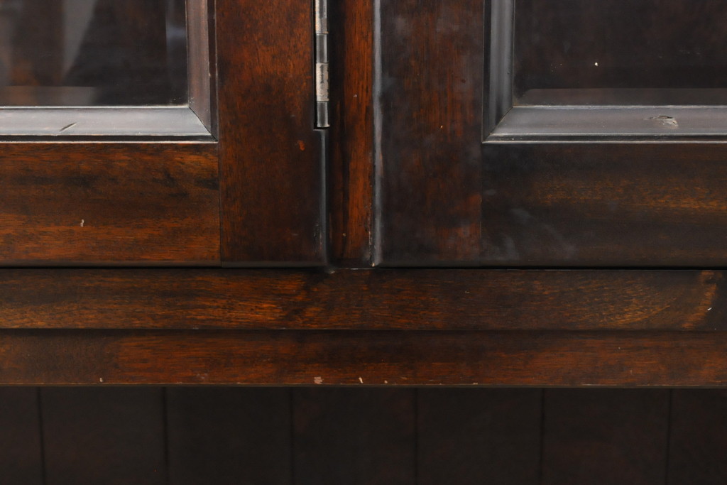  リメイクベース　中古　松本民芸家具　落ち着きのある佇まいが魅力の吊り戸棚(収納棚、戸棚、キャビネット、テレビ台)(R-055830)