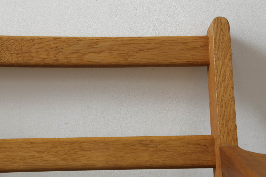 北欧ビンテージ　デンマークビンテージ　GETAMA(ゲタマ)　Hans J Wegner(ハンス・J・ウェグナー)　GE290　くつろぎの空間を演出するイージーチェア(椅子、イス、アームチェア、1P、一人掛けソファ、1人掛けソファ、ヴィンテージ)(R-074519)
