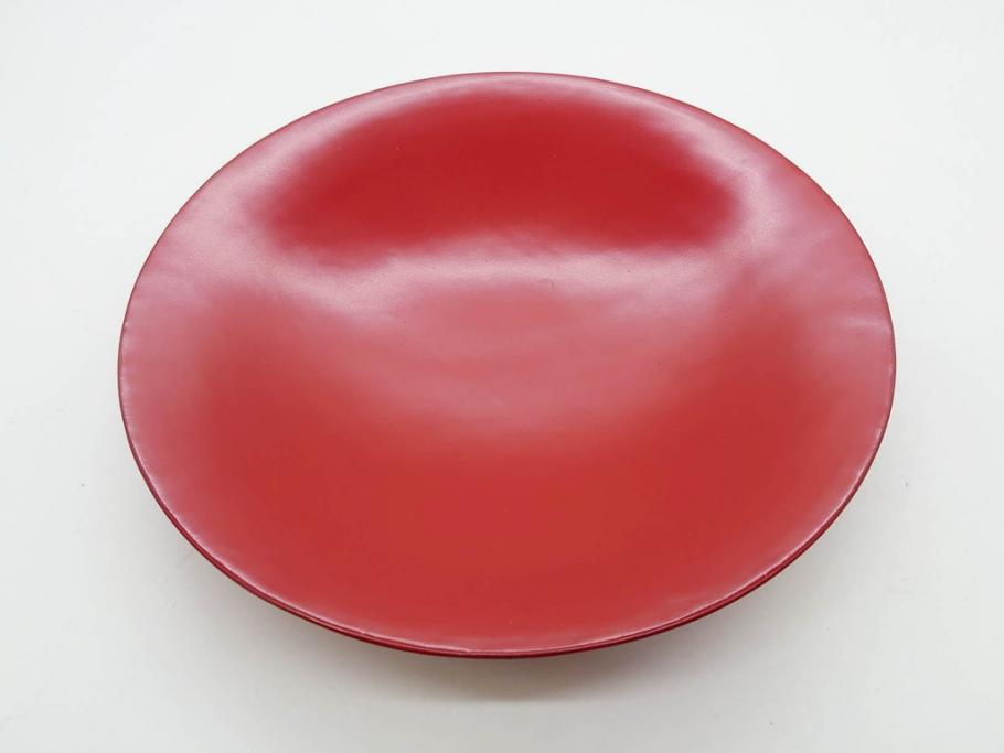 明治期　朱塗　木製椀　食卓を明るく彩る煮物椀10客セット(漆器、和食器、汁椀、蓋付き、吸物椀、お椀、共箱付き)(R-079687)