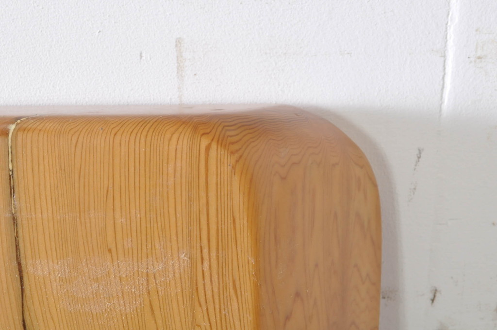 中古　屋久杉　あたたかい木の温もりが感じられるしっかりした厚みの一枚板(テーブルトップ、テーブル天板、DIY、材料)(R-072020)