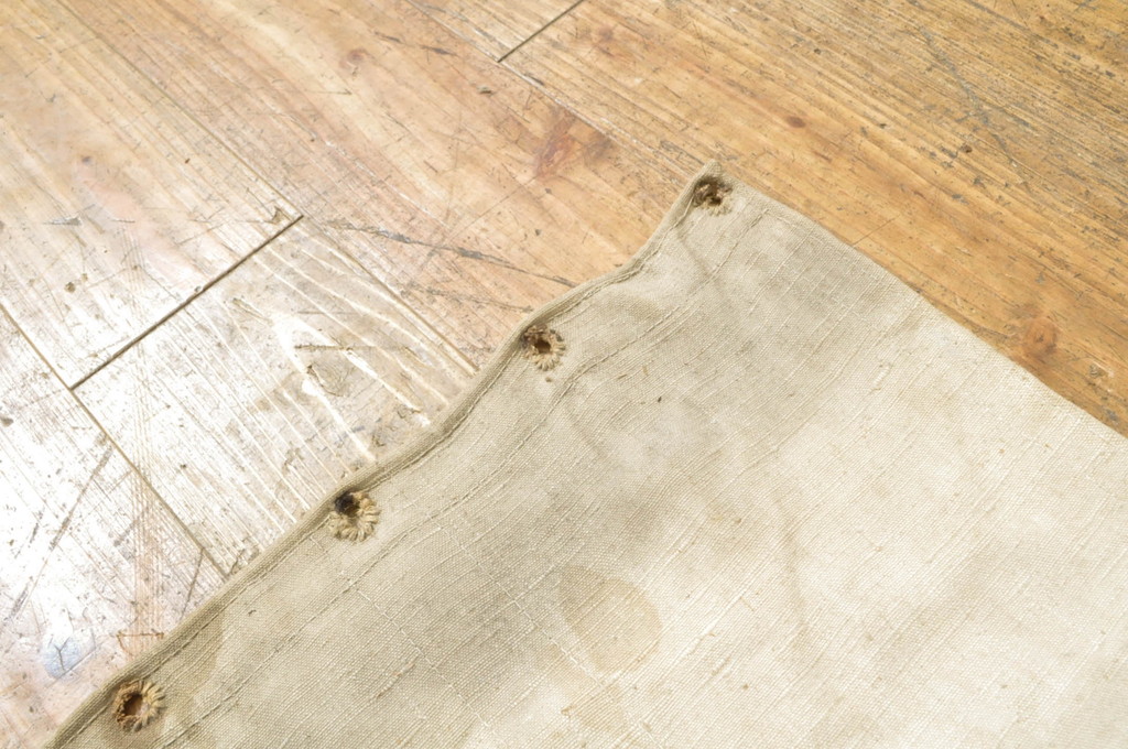 和製アンティーク　希少　激レア　戦前　加藤製造　大正ロマンの雰囲気漂う折り畳み式ベビーベッド(折りたたみ)(R-064172)