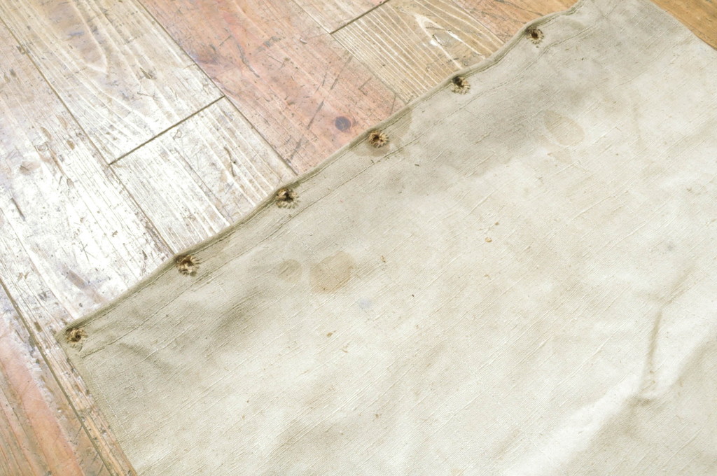 和製アンティーク　希少　激レア　戦前　加藤製造　大正ロマンの雰囲気漂う折り畳み式ベビーベッド(折りたたみ)(R-064172)