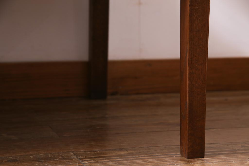 【オーダー注文・受注生産商品】ラフジュ工房オリジナル　大正ロマン　ピンクの座面が可愛らしいおしゃれな2人掛けソファ(ダイニングソファ、ラブソファ)