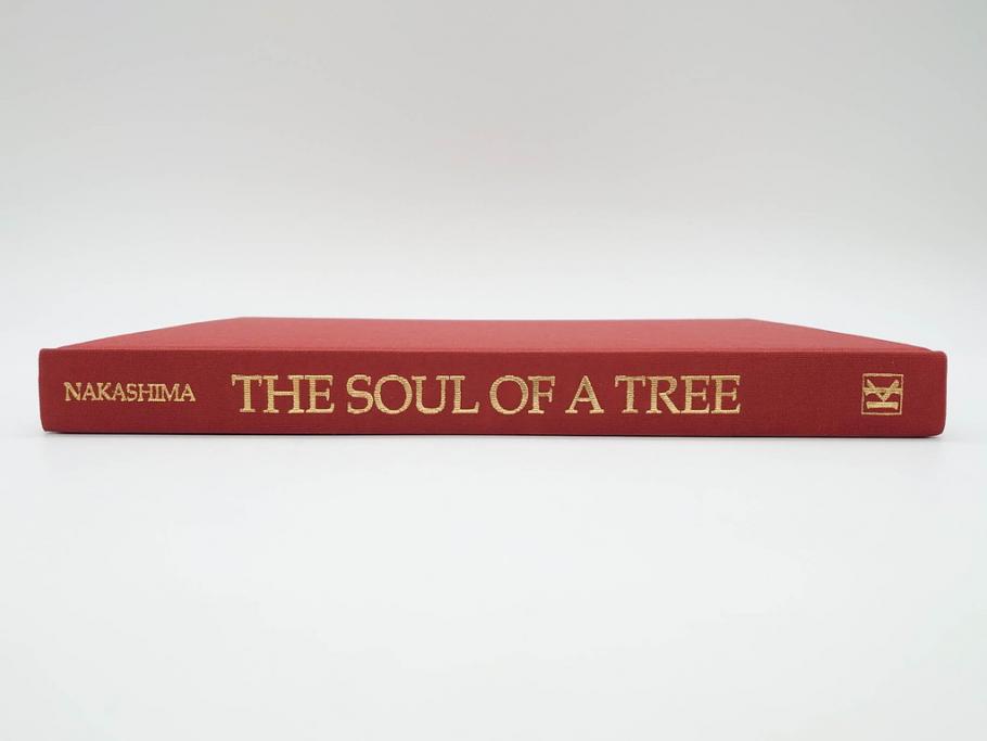 希少　ジョージ・ナカシマ　George Nakashima　THE SOUL OF A TREE　直筆サイン入り　1987年　第3刷　ハードカバー　本(第6回「ジョージ・ナカシマ展」、最後の来日)(R-074702)