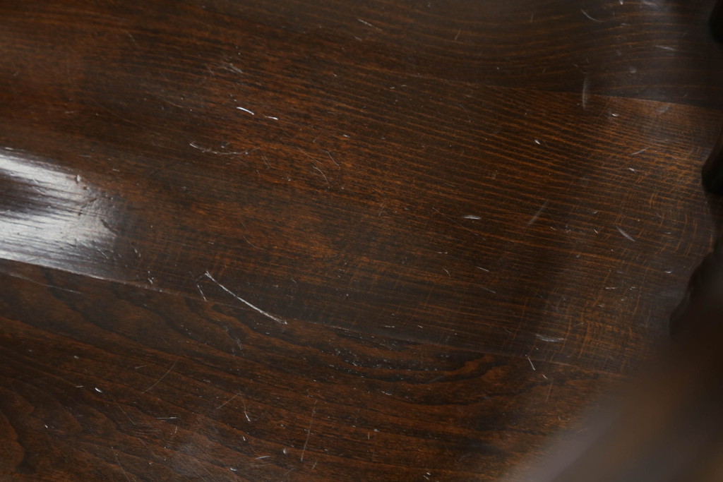中古　飛騨産業　キツツキ　穂高シリーズ　WINDSOR　ブナ材　カントリースタイルにおすすめのウィンザーチェア4脚セット(ウインザーチェア、ダイニングチェア、板座チェア、椅子、イス)(R-072204)