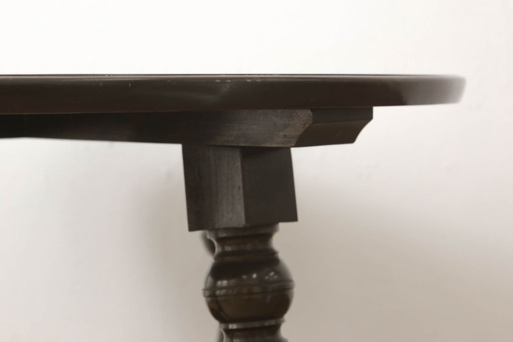 アンティーク家具　昭和中期　古い洋館で使われていたローテーブル(コーヒーテーブル、サイドテーブル、センターテーブル)(R-050750)