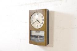 和製アンティーク　光星舎(KOSEISHA)　MADE(Y)TOKYO　REGULATOR　BARGAIN CLOCK　年月を重ねた趣溢れるレトロな掛け時計(柱時計、古時計、振り子時計)(R-072428)