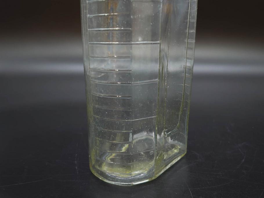大正～昭和初期　レトロな風情を感じるボトル瓶5点セット(ガラスビン、ガラス瓶、硝子、薬瓶、花瓶、花入、花器)(R-076944)
