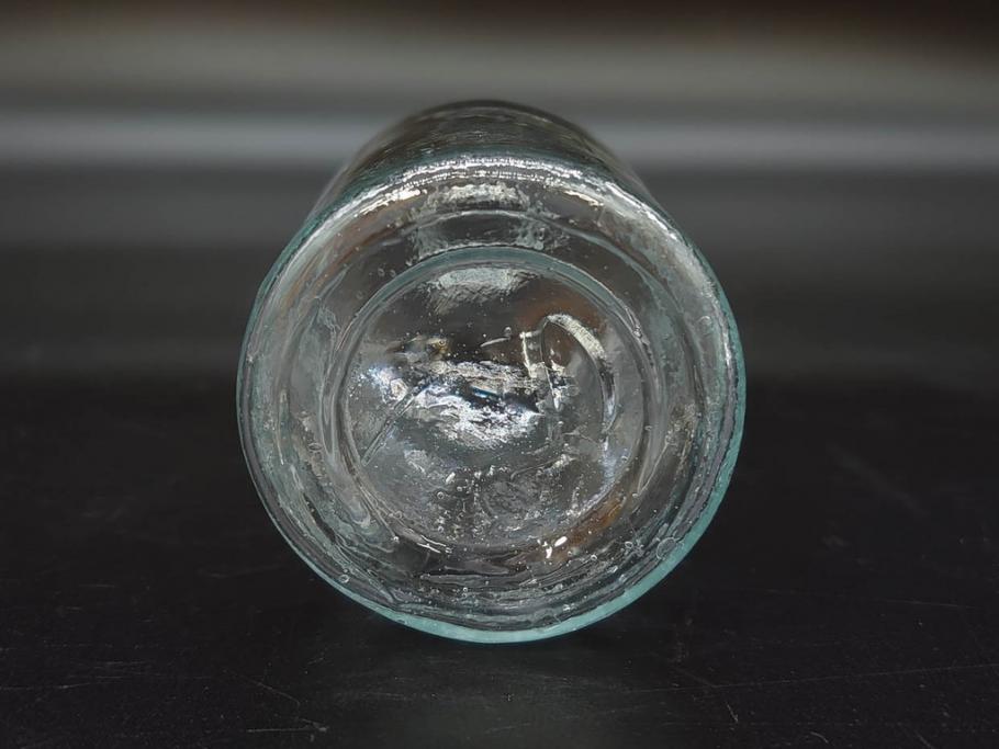 大正～昭和初期　レトロな風情を感じるボトル瓶5点セット(ガラスビン、ガラス瓶、硝子、薬瓶、花瓶、花入、花器)(R-076944)