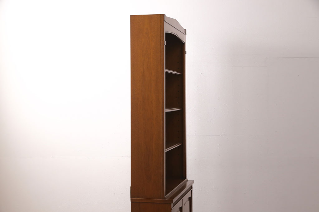 中古　美品　DREXEL HERITAGE(ドレクセルヘリテイジ)　Triune(トライユン)　上品な佇まいのブックケース(本棚、飾り棚、キャビネット)(R-050853)
