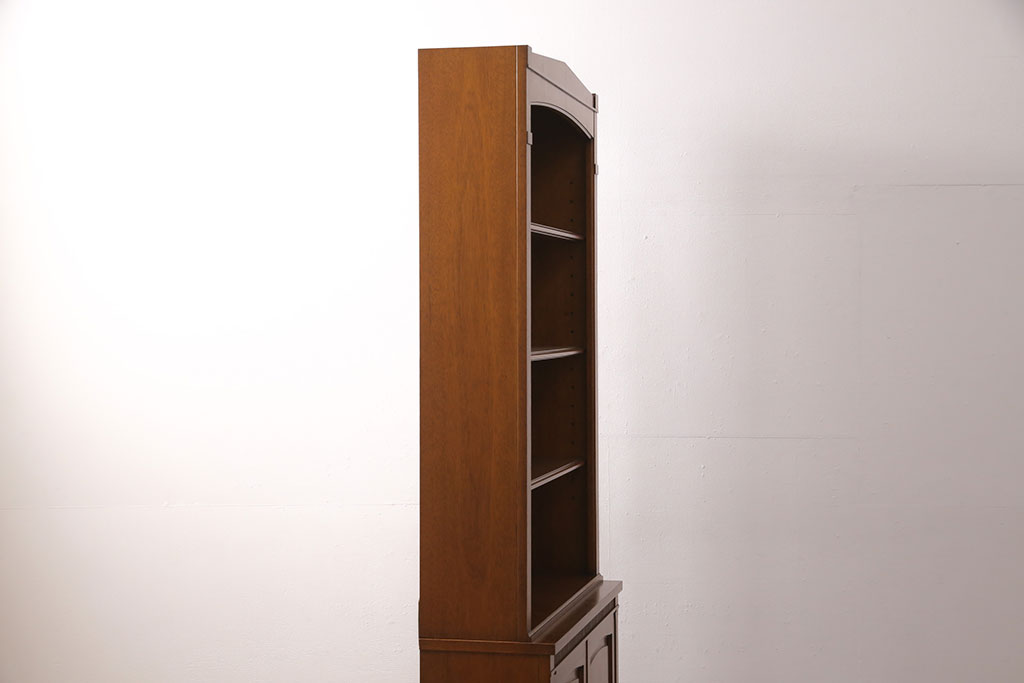 中古　美品　DREXEL HERITAGE(ドレクセルヘリテイジ)　Triune(トライユン)　上品な佇まいのブックケース(シェルフ、本棚、飾り棚、キャビネット)(R-050853)