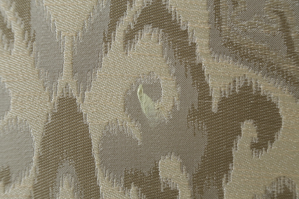 中古　美品　レアモデル!!　DREXEL HERITAGE(ドレクセルヘリテイジ)　Upholstery(アップホルスタリー)　気品あふれる佇まいの猫脚ラウンジチェア(一人掛けソファ、1人掛けソファ、アームチェア)(R-066511)