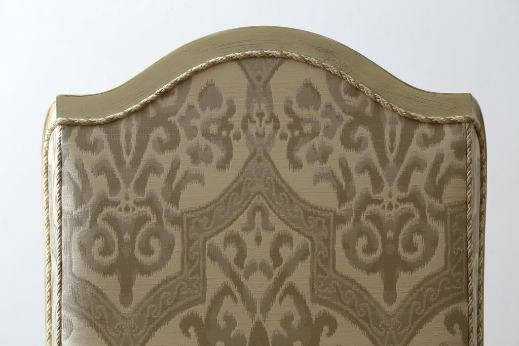 中古　美品　レアモデル!!　DREXEL HERITAGE(ドレクセルヘリテイジ)　Upholstery(アップホルスタリー)　気品あふれる佇まいの猫脚ラウンジチェア(一人掛けソファ、1人掛けソファ、アームチェア)(R-066511)