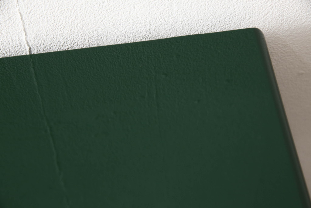 中古　美品　展示品　希少デザイン!　総漆塗り　和モダンな雰囲気と鮮やかな緑色が素敵なサイドボード(定価約80万円)(収納棚、戸棚、リビングボード)(R-057883)