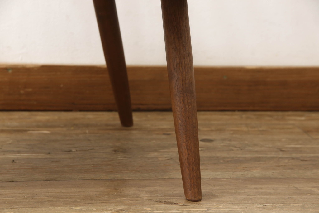 ヴィンテージ　ジョージナカシマ　LOUNGE CHAIR　CN102　ウォールナット　モダンに洗練された佇まいのラウンジチェア(ジョージ・ナカシマ、イス、椅子、ビンテージ)(R-056537)